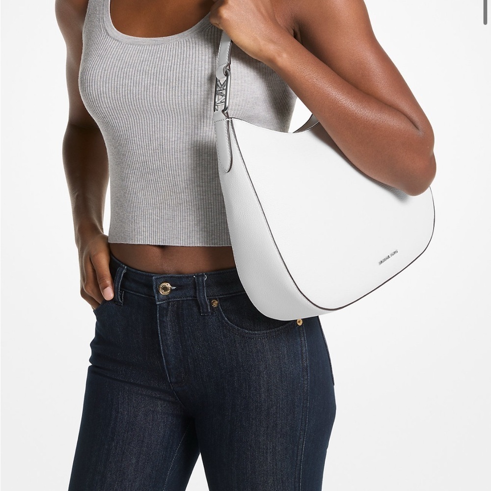 Brand new Michael Kors Large Pebbled Leather Shoulder Bag with tag on ! - Picture 3 of 14
